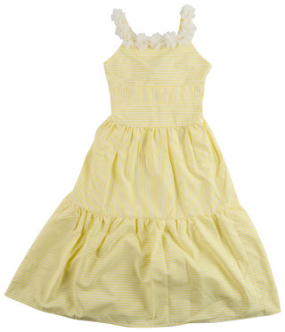 Thumbnail 1: Badgley Micshka Girls Sleeveless Stripe Dress 