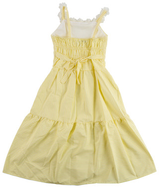Thumbnail 2: Badgley Micshka Girls Sleeveless Stripe Dress 