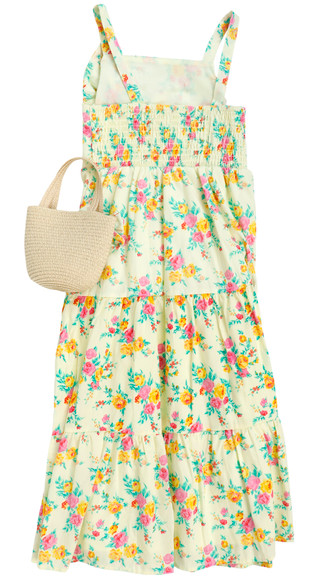 Thumbnail 2: B TWEEN Big Girl's Poplin Bow Dress with Bag 