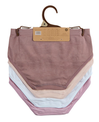 Thumbnail 4: BEARPAW Women's 4 Pk Seamless Brief Panties 