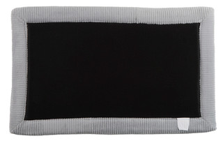 Thumbnail 2: Aura 20x32 Ribbed Border Memory Foam Bath Rug 