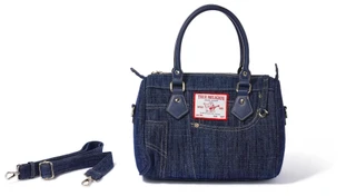 Thumbnail 1: True Religion Top Zip Denim Satchel 
