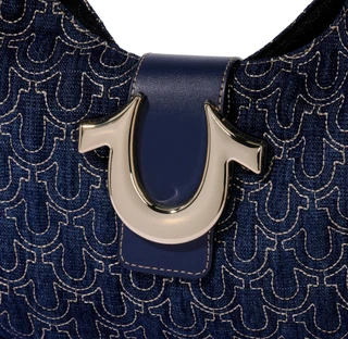 Thumbnail 3: True Religion Quilted Horseshoe Hobo Bag 