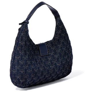 Thumbnail 4: True Religion Quilted Horseshoe Hobo Bag 