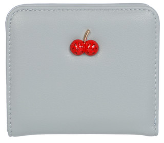 Thumbnail 1: Urban Expressions Compact Wallet with Cherry Accent 