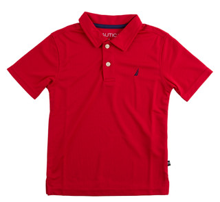 Thumbnail 1: Nautica Little Boy's Short Sleeve Lightweights Polo 
