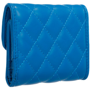Thumbnail 3: Urban Expressions Quilted Wallet with Turn-Lock Accent 