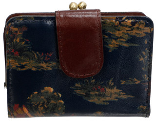 Thumbnail 1: PATRICIA NASH DESIGNS Vintage Wallet with Kiss Lock Coin Purse 