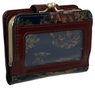Thumbnail 2: PATRICIA NASH DESIGNS Vintage Wallet with Kiss Lock Coin Purse 