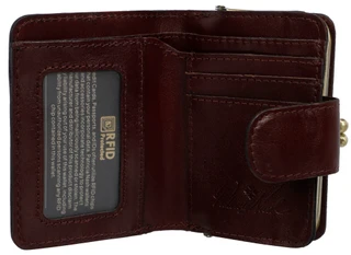 Thumbnail 3: PATRICIA NASH DESIGNS Vintage Wallet with Kiss Lock Coin Purse 