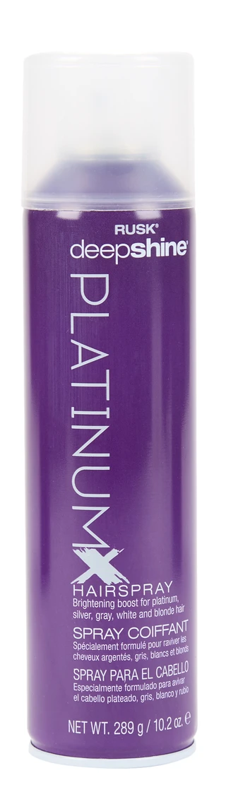 Thumbnail 2: Rusk 10.2 oz Deepshine Platinum Hairsprays 