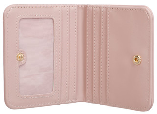 Thumbnail 3: Urban Expressions Compact Wallet with Cherry Accent 