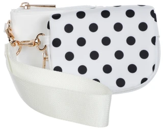 Thumbnail 1: Urban Expressions 2 Pc Wristlet Pouch Set with Polka Dot Coin Purse 