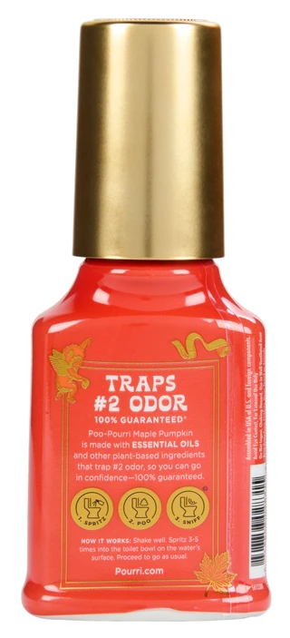 Thumbnail 2: POO-POURRI 2 oz Maple Pumpkin Toilet Spray 