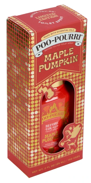 Thumbnail 3: POO-POURRI 2 oz Maple Pumpkin Toilet Spray 