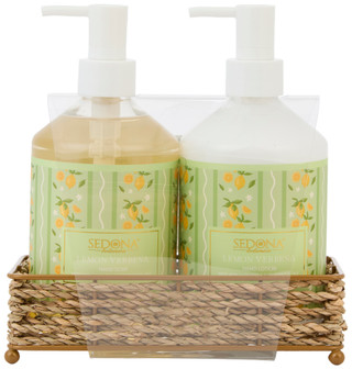 Thumbnail 1: JS Apothecary 2-Piece Lemon Verbena Hand Soap & Lotion Set - 16 oz Each 
