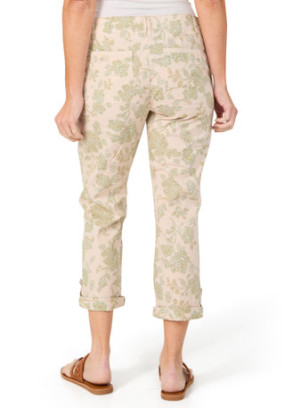 Thumbnail 3: Democracy Womens Poplin Pull-On Drawstring Pants 