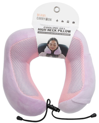 Thumbnail 1: Miami Carry On Cooling Gel High Neck Travel Pillow 