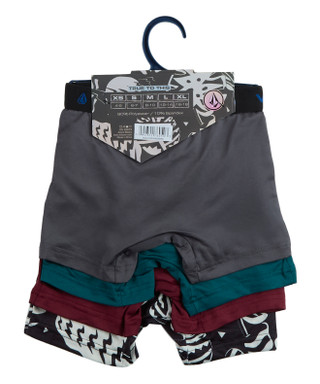 Thumbnail 2: VOLCOM Boy's 4 Pk Assorted Boxer Briefs  