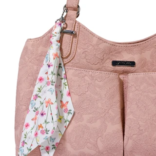 Thumbnail 3: MULTISAC Shoulder Tote with Scarf Accent 