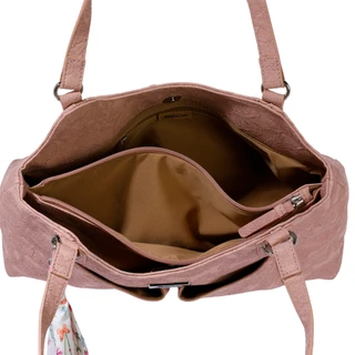 Thumbnail 4: MULTISAC Shoulder Tote with Scarf Accent 