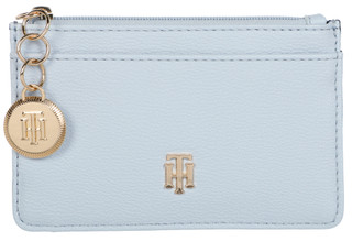 Thumbnail 1: Tommy Hilfiger Zip Card Holder with Logo Charm 