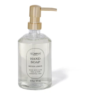 Thumbnail 1: JS Apothecary Meyer Lemon Hand Soap with Pump - 16 oz 