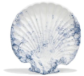 Thumbnail 2: 10 Strawberry Street Scallop Shell Platter 