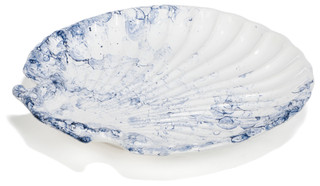 Thumbnail 1: 10 Strawberry Street Scallop Shell Platter 