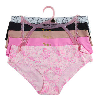 Thumbnail 1: Juicy Couture Women's Seamless Print Logo Hipster Panties 