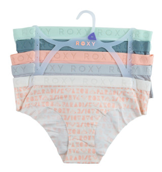 Thumbnail 1: ROXY Junior's 5 Pc Supersoft Seamless Panties 