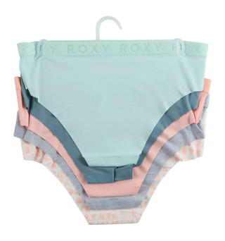 Thumbnail 2: ROXY Junior's 5 Pc Supersoft Seamless Panties 