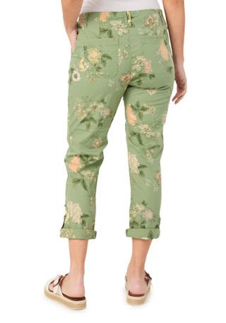 Thumbnail 3: Democracy Womens Poplin Pull-On Drawstring Pants 