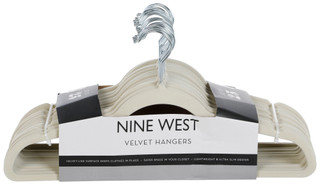 Thumbnail 2: NINE WEST 25 Pk Velvet Hangers Set 