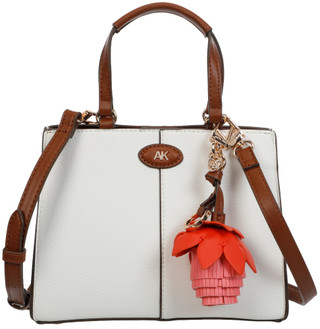 Thumbnail 1: ANNE KLEIN Satchel w/ Detachable Strap & Bag Charm 