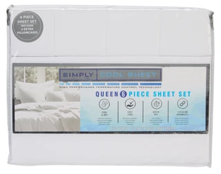 Thumbnail 1: Simply Cool Sheet Queen Size 6 Pc Sheet Set 
