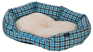 Thumbnail 1: PET POSSE 21x19 Chex Print Pet Bed 