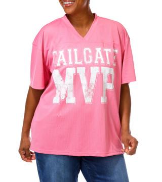 Thumbnail 1: Sable Sky Juniors Plus Tailgate MVP Jersey  