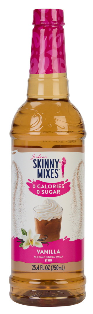 Thumbnail 1: Jordan's Skinny Mixes 25.4 oz Vanilla Syrup 