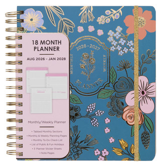 Thumbnail 1: VOTUM Floral 18 Month Planner 