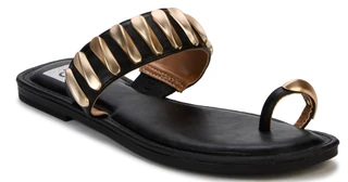 Thumbnail 1: Dolce Vita Women's Jayson Metal Accent Toe Loop Slide 