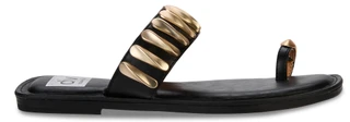 Thumbnail 4: Dolce Vita Women's Jayson Metal Accent Toe Loop Slide 