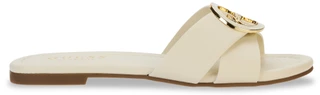 Thumbnail 4: Guess Women's Lydiaa3 Cross Band Logo Slides  