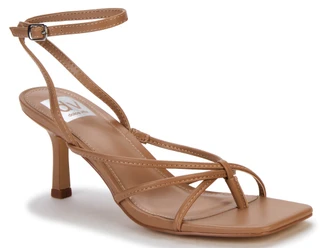 Thumbnail 1: Dolce Vita Women's Zeffer Ankle Strap Thong Dress Sandal 