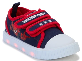 Thumbnail 1: Marvel Toddler Boys Spiderman Light Up Low Court Sneakers 