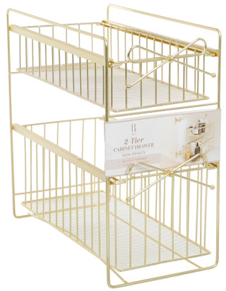 Thumbnail 1: B Org 2-Tier Cabinet Drawer w/ Bow Design 