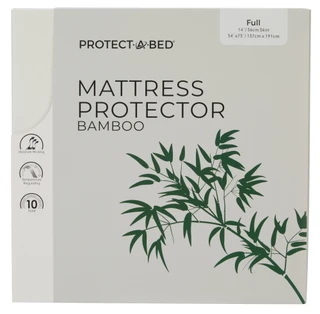 Thumbnail 1: Protect-A-Bed Full Size Bamboo Mattress Protector 
