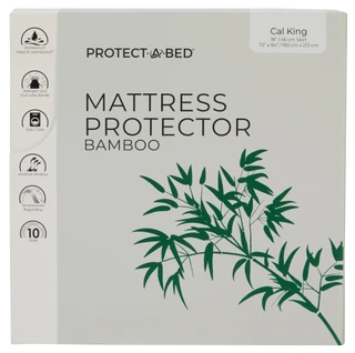 Thumbnail 1: Protect-A-Bed California King Size Bamboo Mattress Protector 