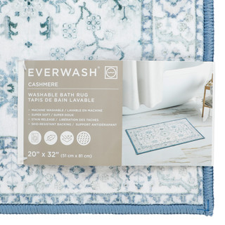 Thumbnail 2: EVERWASH Washable Cashmere Bath Rug 
