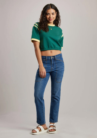 Thumbnail 2: Unionbay Juniors Hollyn Straight Jeans 